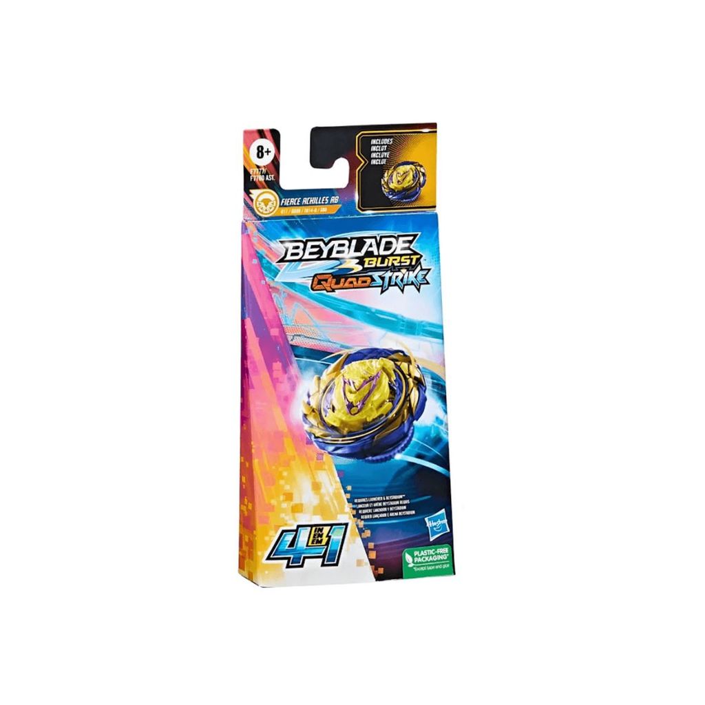 Beyblade Burst Quad Strike Fierce Achilles F7777