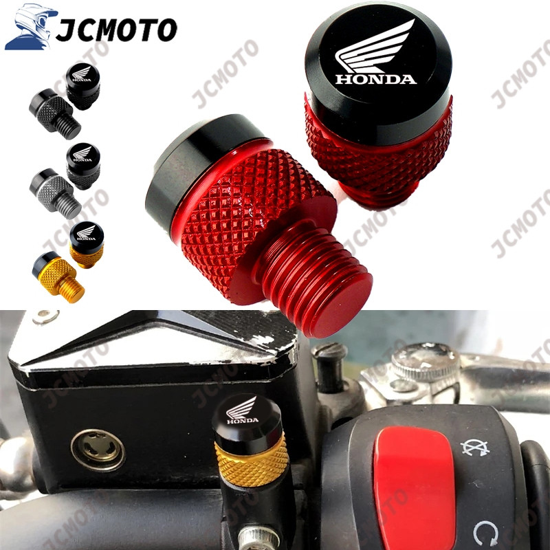 Para Honda CB 650R 1000R CB650R CB650F CB600F CB500X/F CB1100 CB1000R, Tampas de Parafuso para Furos de Espelho CNC de M