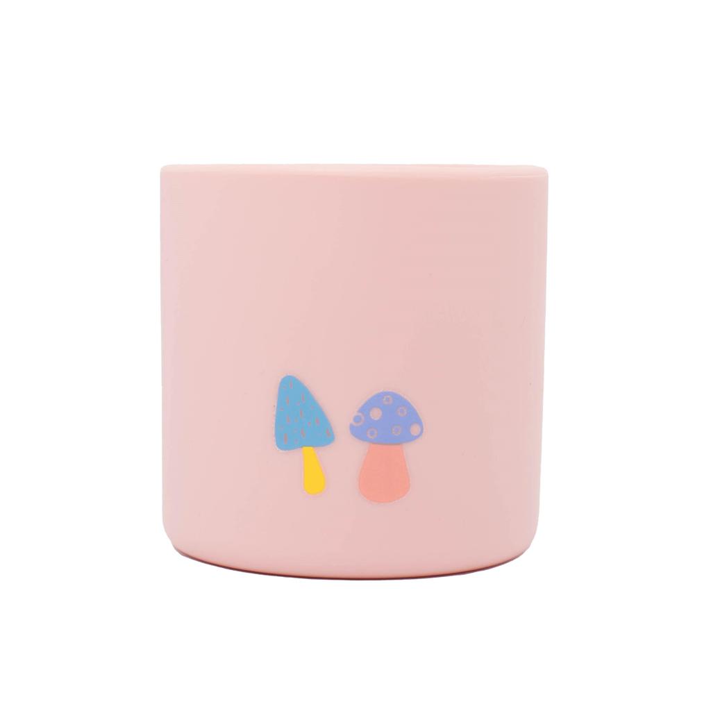 Copo De Silicone Fadinha Rosa Büp Baby