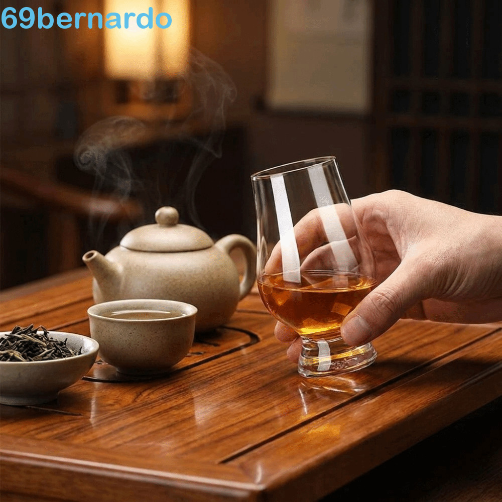 Vidro Com Haste De BERNARDO , Copo De Bebida Degustação De Vinho Requintado Coquetel Transparente De 200ml