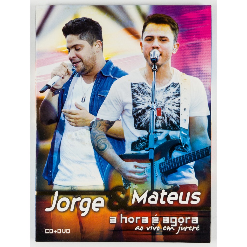 DVD CD Jorge e Mateus A Hora É Agora Ao Vivo Jurerê DVDM1174