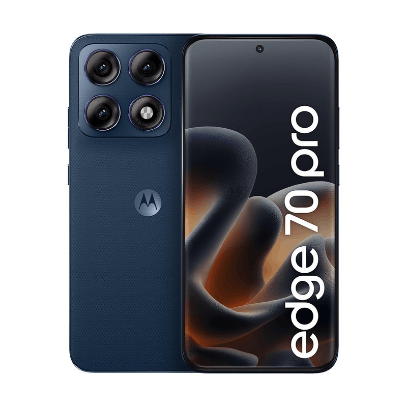 Smartphone Motorola Edge 70 Pro 256GB 5G - Azul Escuro, 24GB (12GB RAM+12GB Ram