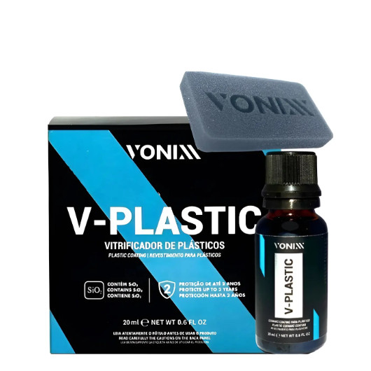 V-Plastic Vonixx 20ml Vitrificador de Plásticos Automotivos
