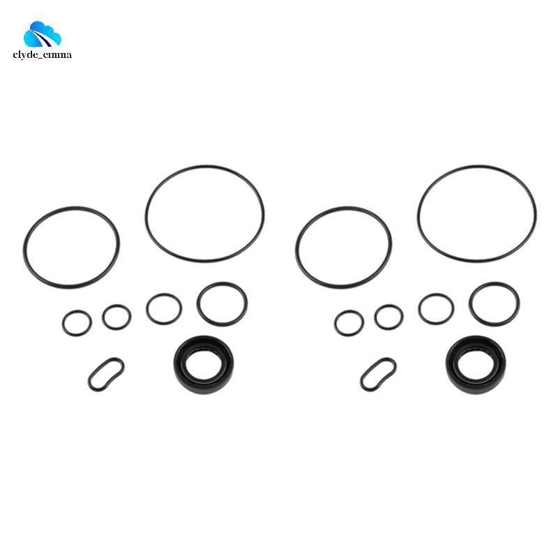 2 Conjuntos De Kit De Vedação De Reparo De Bomba De Direção Hidráulica Para Accord 2003-2007 2002-2006 2005-2008 06539-P