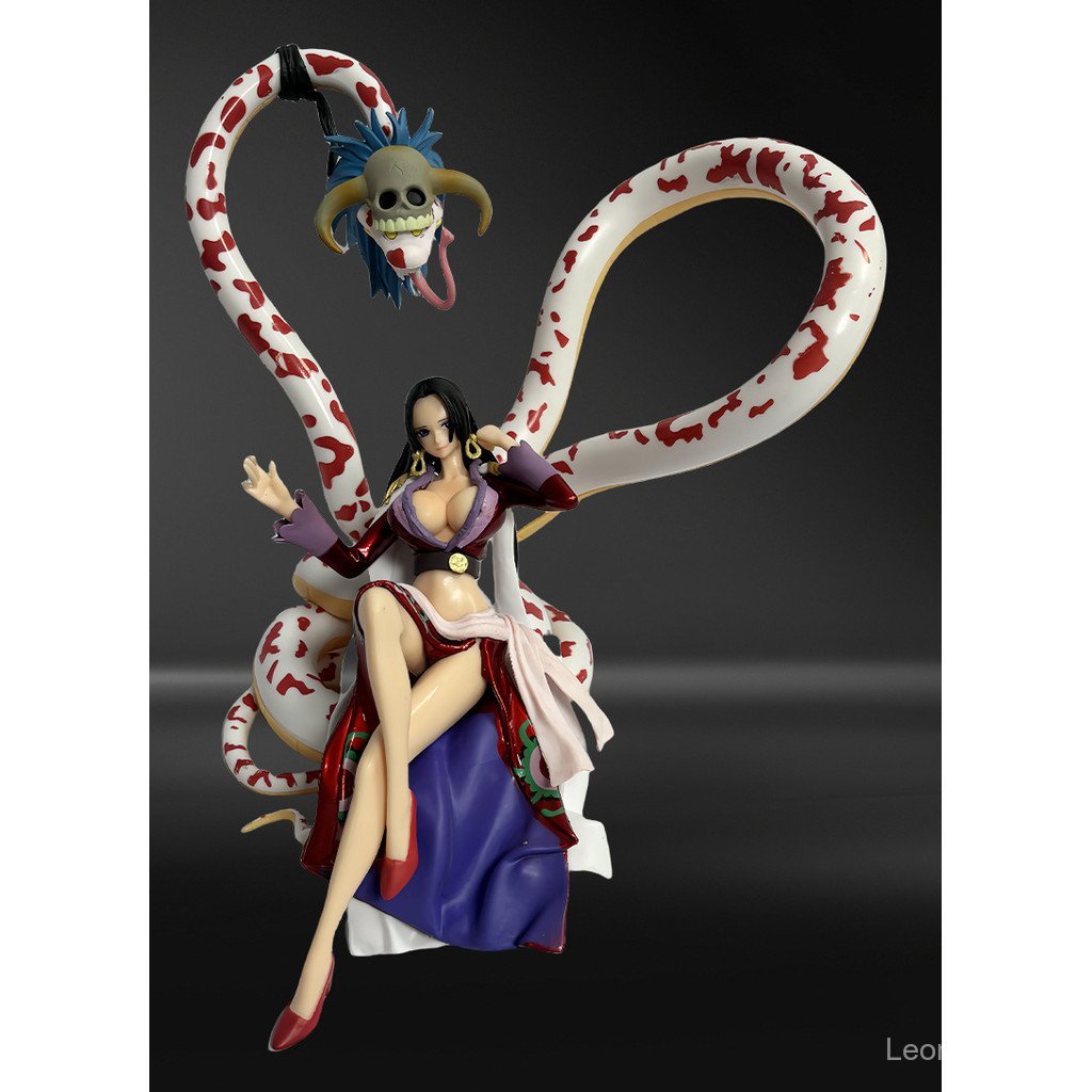 Action Figure Boa Hancock com Serpente - One Piece, 20cm
