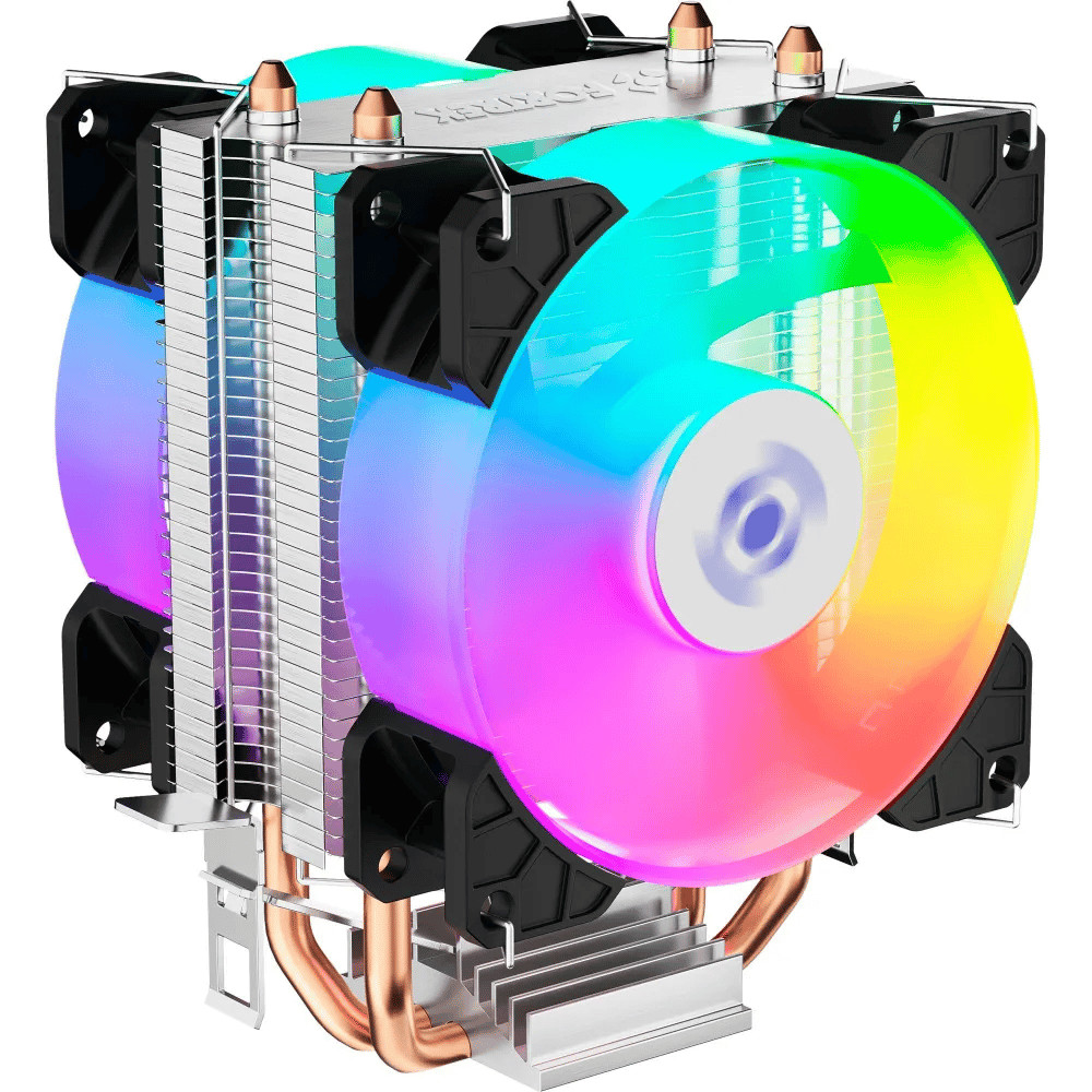 Cooler para Processador CPU Fortrek AC13 RGB 135W TPD Intel AMD