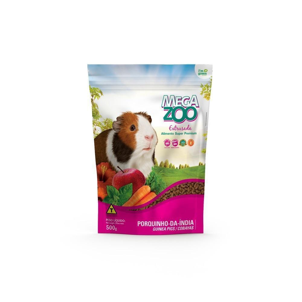 Ração Extrusada Porquinho-da-Índia 500g Megazoo