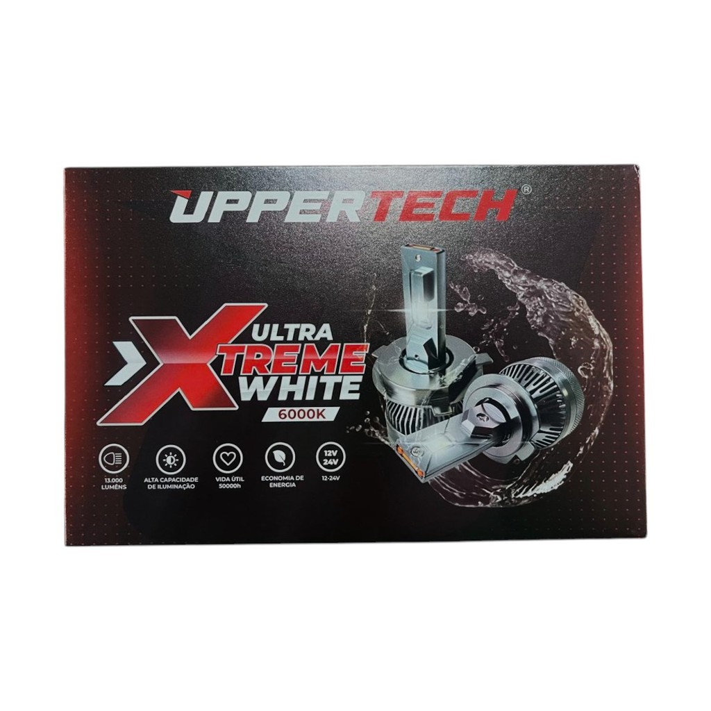 Kit LED Ultra Extreme White H11 6000K Ultron C.4952 em Oferta na Shopee