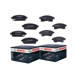 Kit Pastilha De Freio Dianteira E Traseira Cruze 2012 Bosch