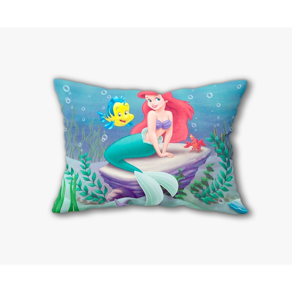 Fronha Avulsa com Zíper PEQUENA SEREIA Cor 70 em Oferta na Shopee