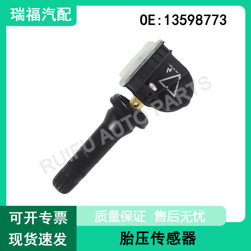 13598773 Compatível com Chevrolet Buick Cruze Opel Sensor de Pressão dos Pneus TPMS Monitoramento da Pressão dos Pneus 4