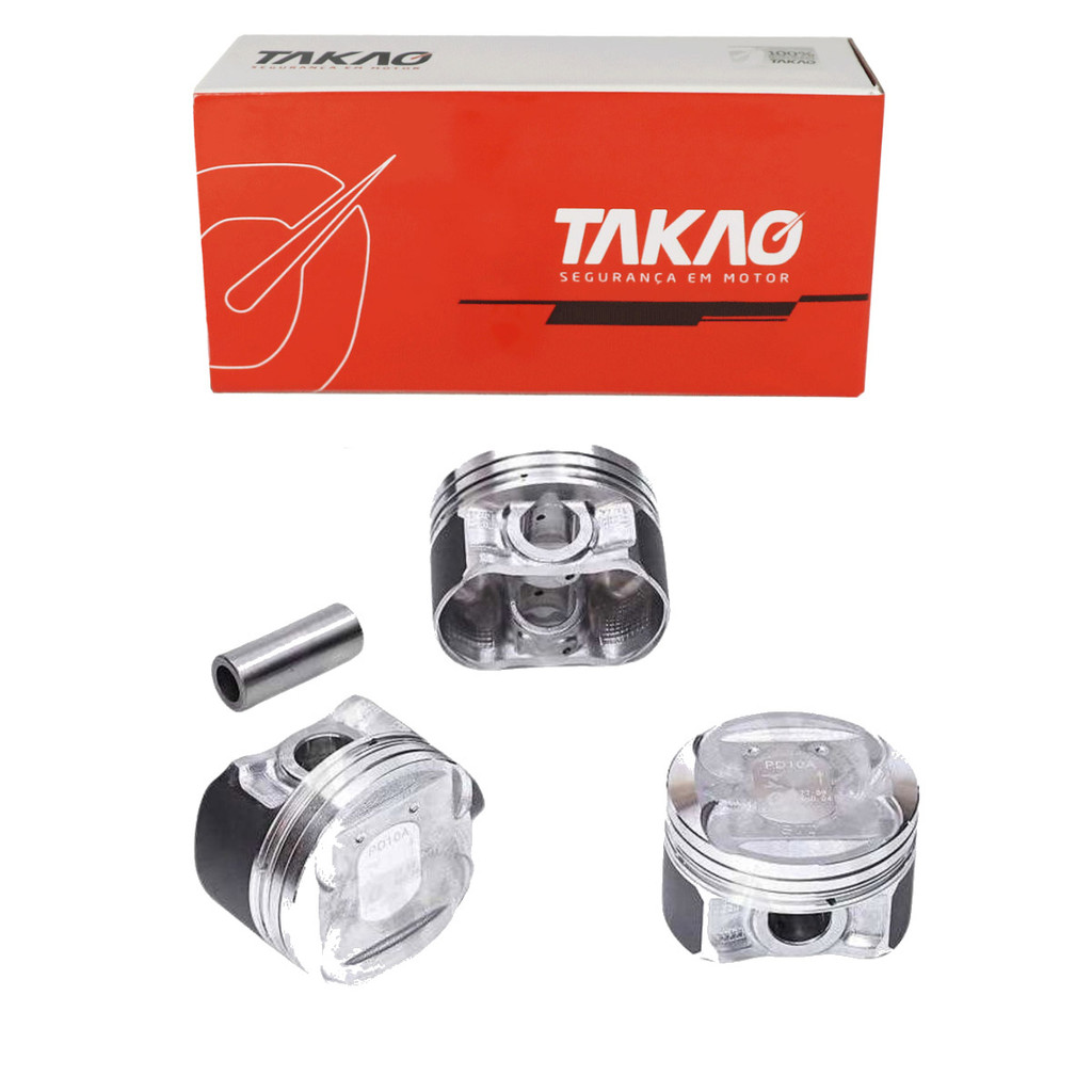 Pistão STD (Jg) Versa New 1.0 12V 2016 A 2020 / March New 1.0 12V 2016 A 2020 - Takao Pd10Astd