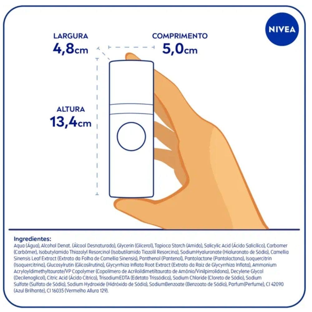 Detalhes do Sérum Facial Nivea Cellular Luminous 630 Antimarcas Acne 30ml