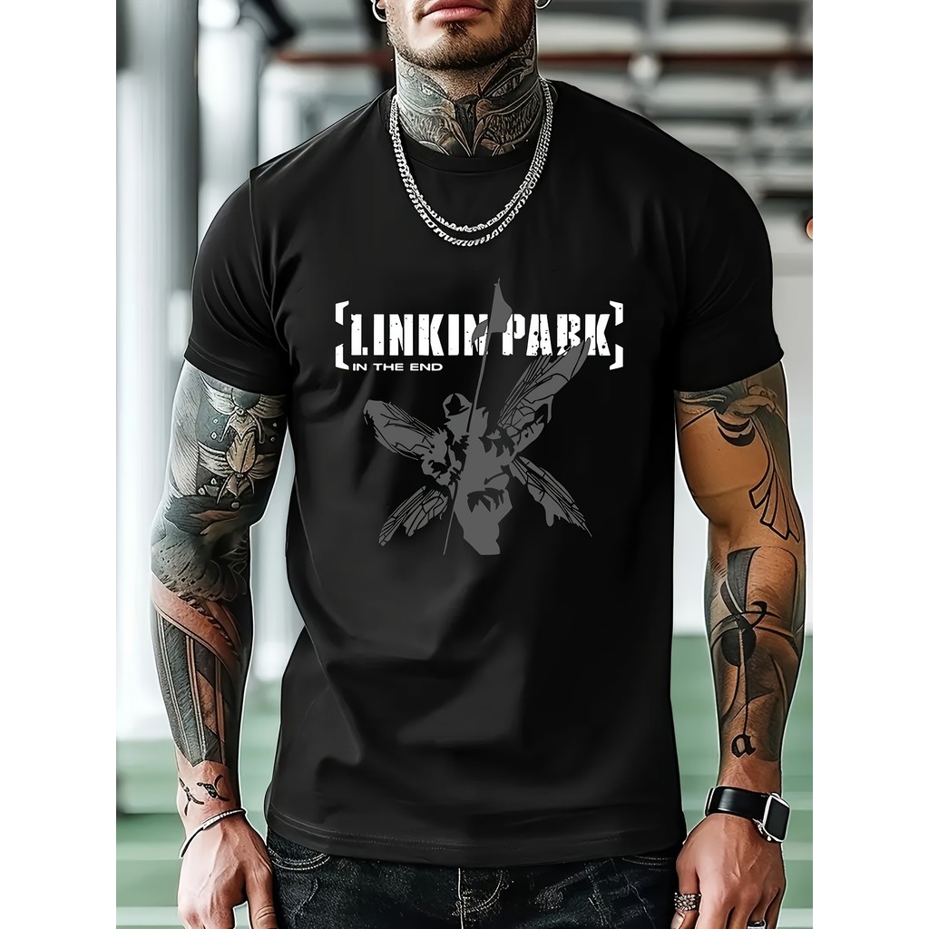 Camiseta  Linkin Park Unissex Premium Plus size Hybrid Theory Album Básica Oversized 100% Algodão Confecção Própria