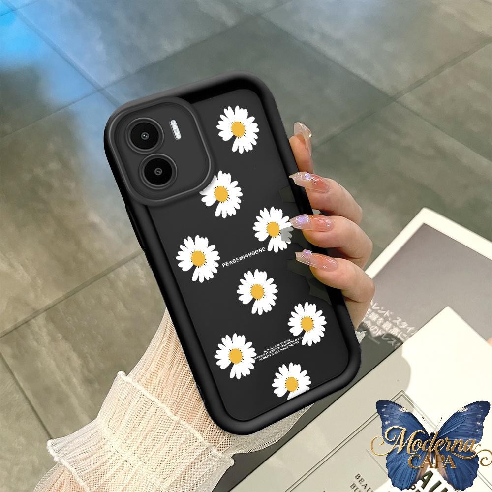 Capa Para Xiaomi Redmi A1 A2 Capinha Macio Normal Preto Silicone De Celular Case Preto Silicone Dupla 5143 TYB em Oferta na Shopee