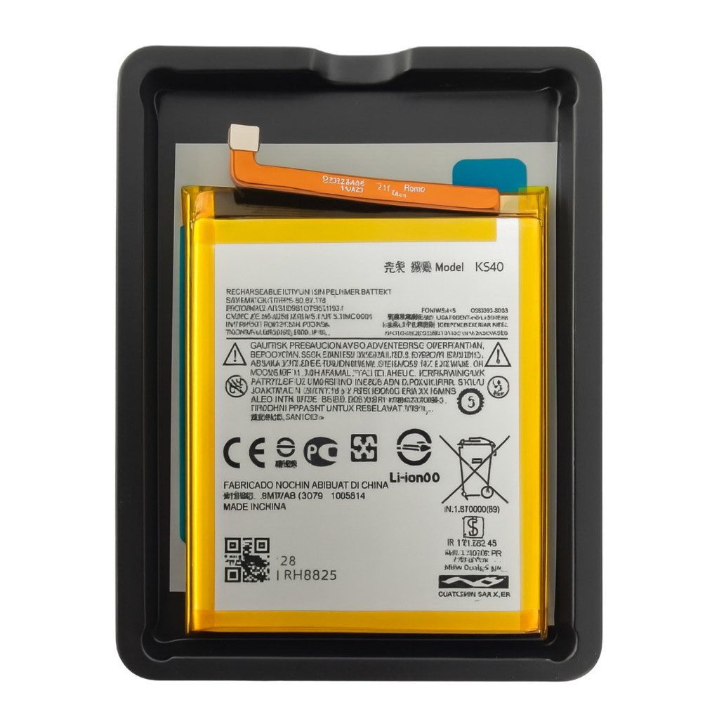 B-a_teira Para Moto E6 Play | E6s | E6i - Ks40 Foxconn Alta Duração