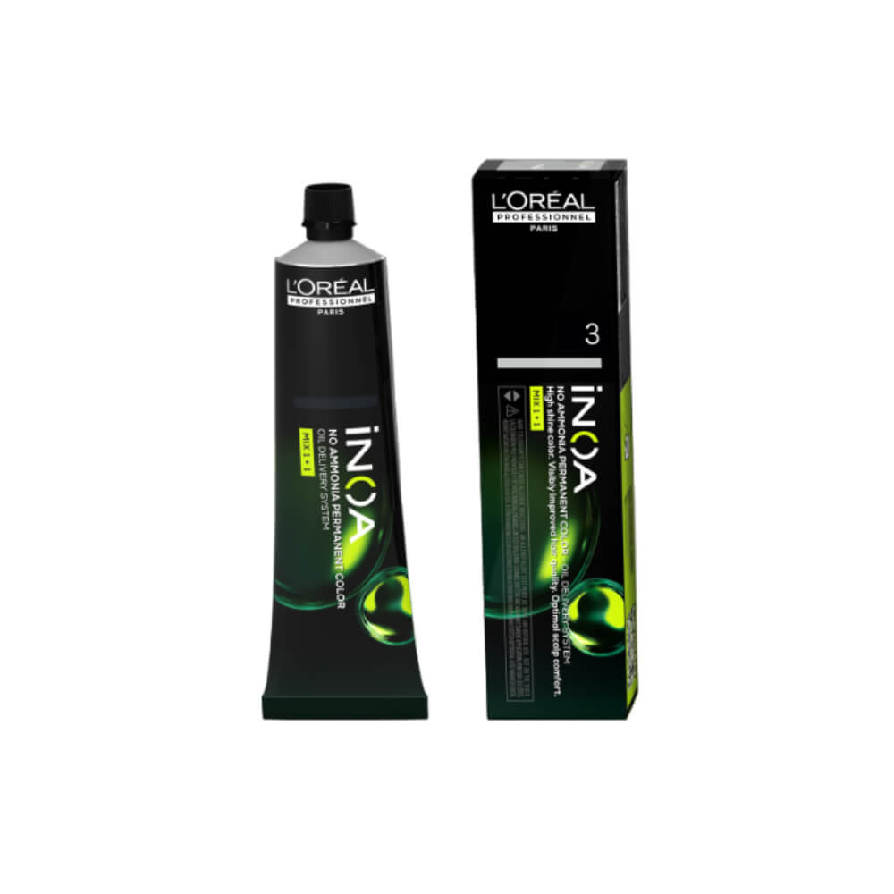 Coloração L'Oréal Professionnel Inoa 3 Castanho Escuro 60ml em Oferta na Shopee