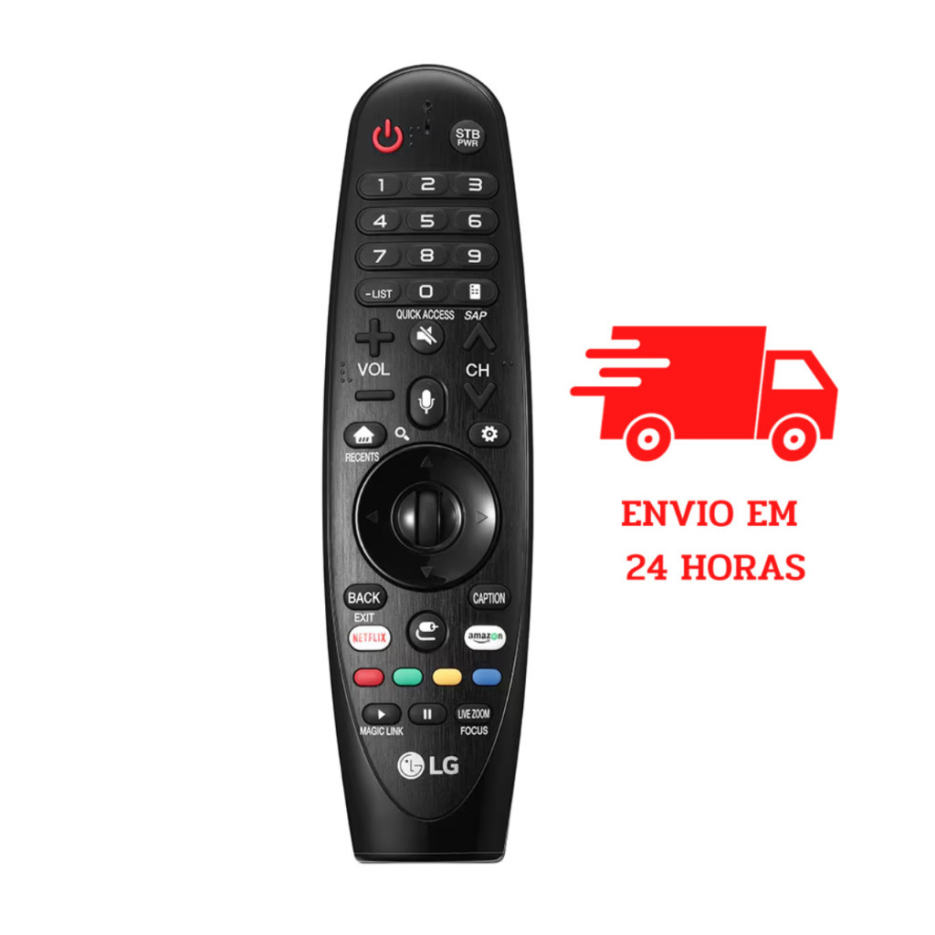 Controle Remoto LG Smart magic Akb75855501 s/comando de voz sem mouse