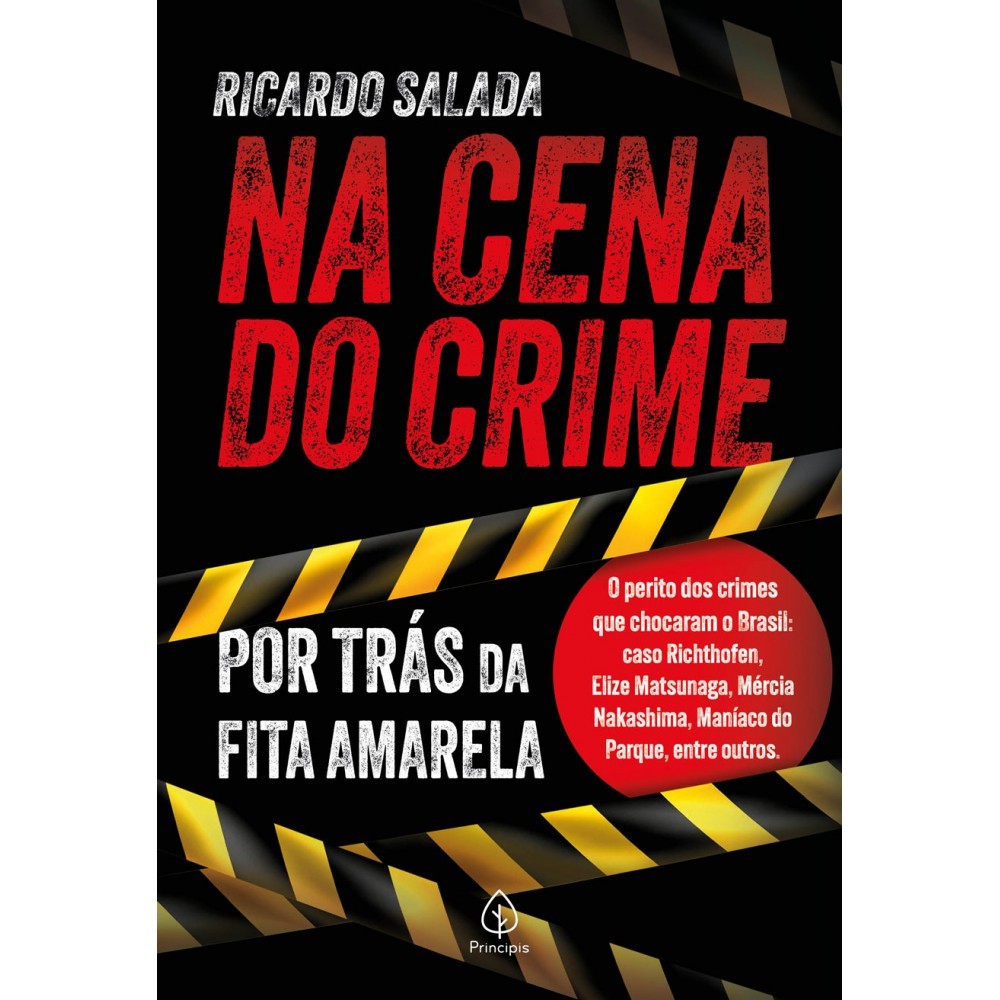 Livro Na cena do crime - por trás da fita amarela em Oferta na Shopee