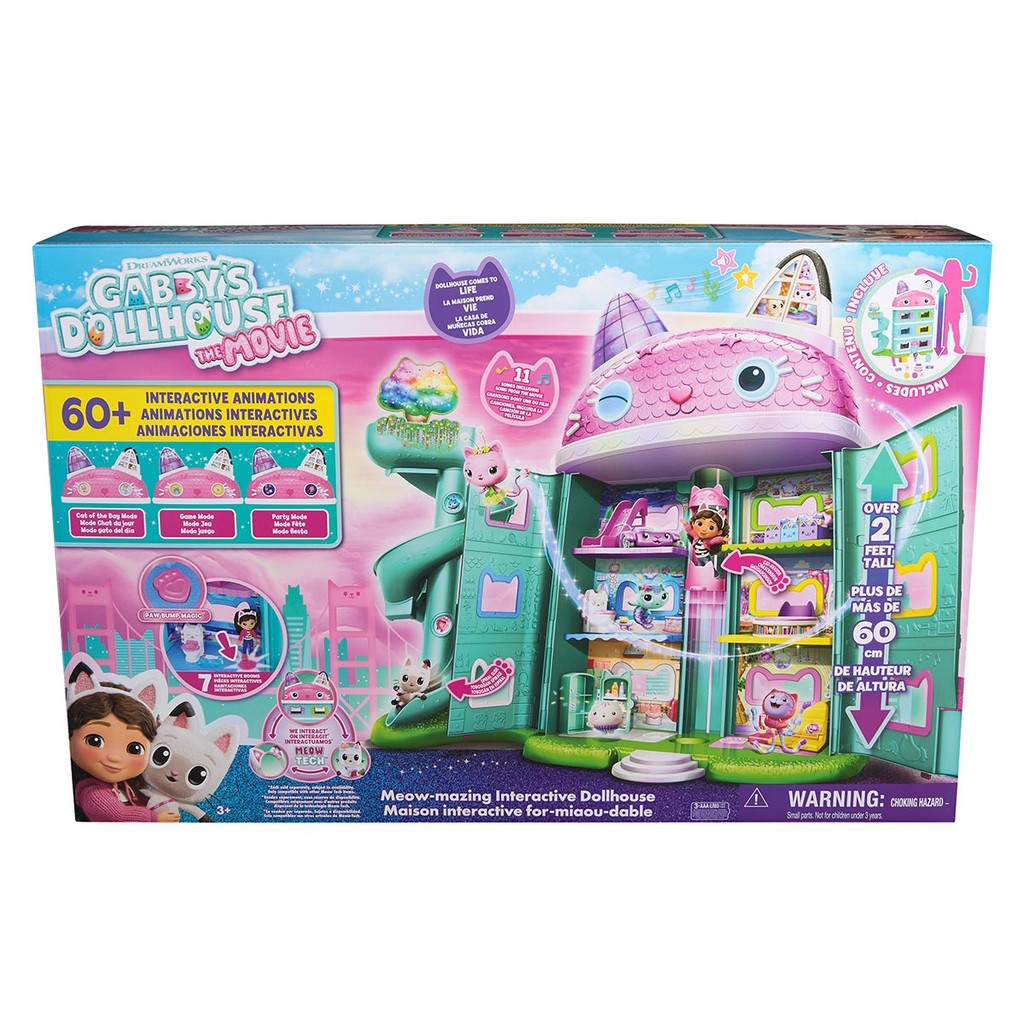Gabbys Dollhouse O Filme - Casa Da Gabby Deluxe Com Som