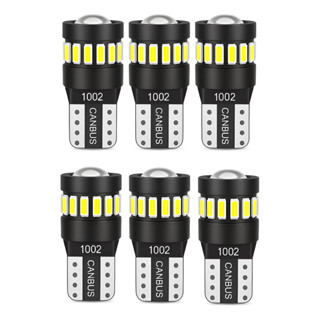 6 Lâmpadas Pingo T10 Projetor Canbus 6.000k Luz Forte 6w em Oferta na Shopee
