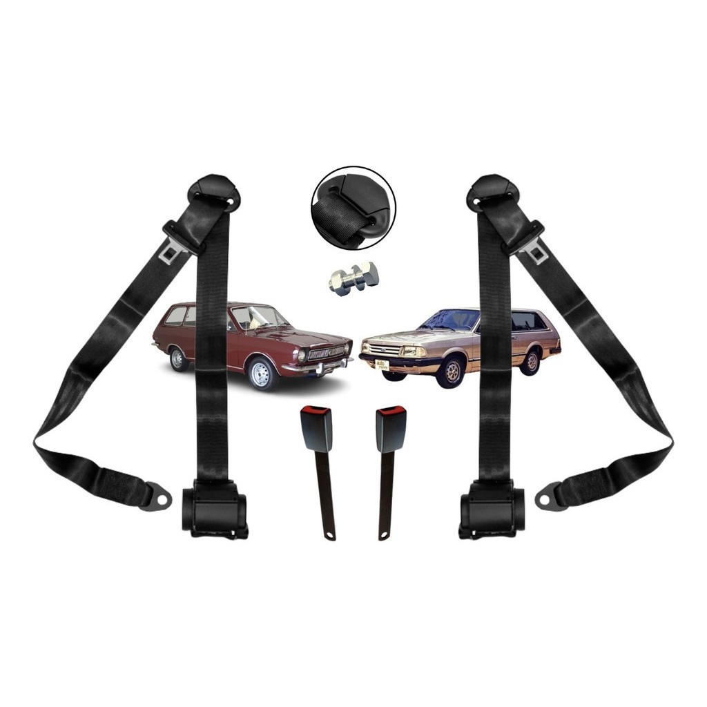 Cinto De Segurança Belina Corcel Del Rey Pampa L Dianteiro X em Oferta na Shopee