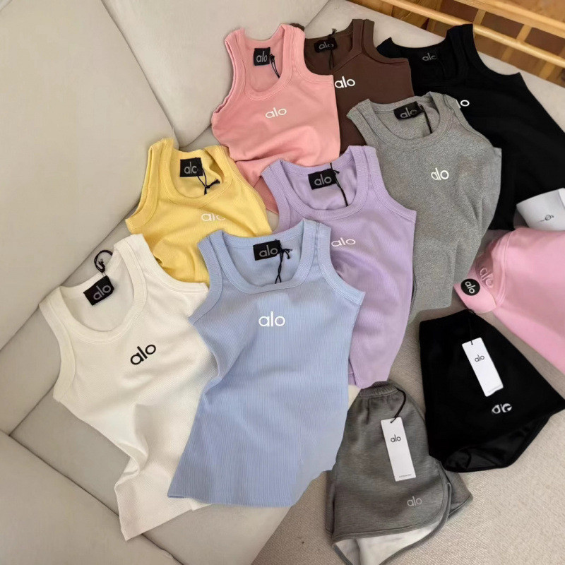 Um alo colete esportivo engrossado de malha com rosca Fitness correndo lindo estilingue traseiro Un em Oferta na Shopee