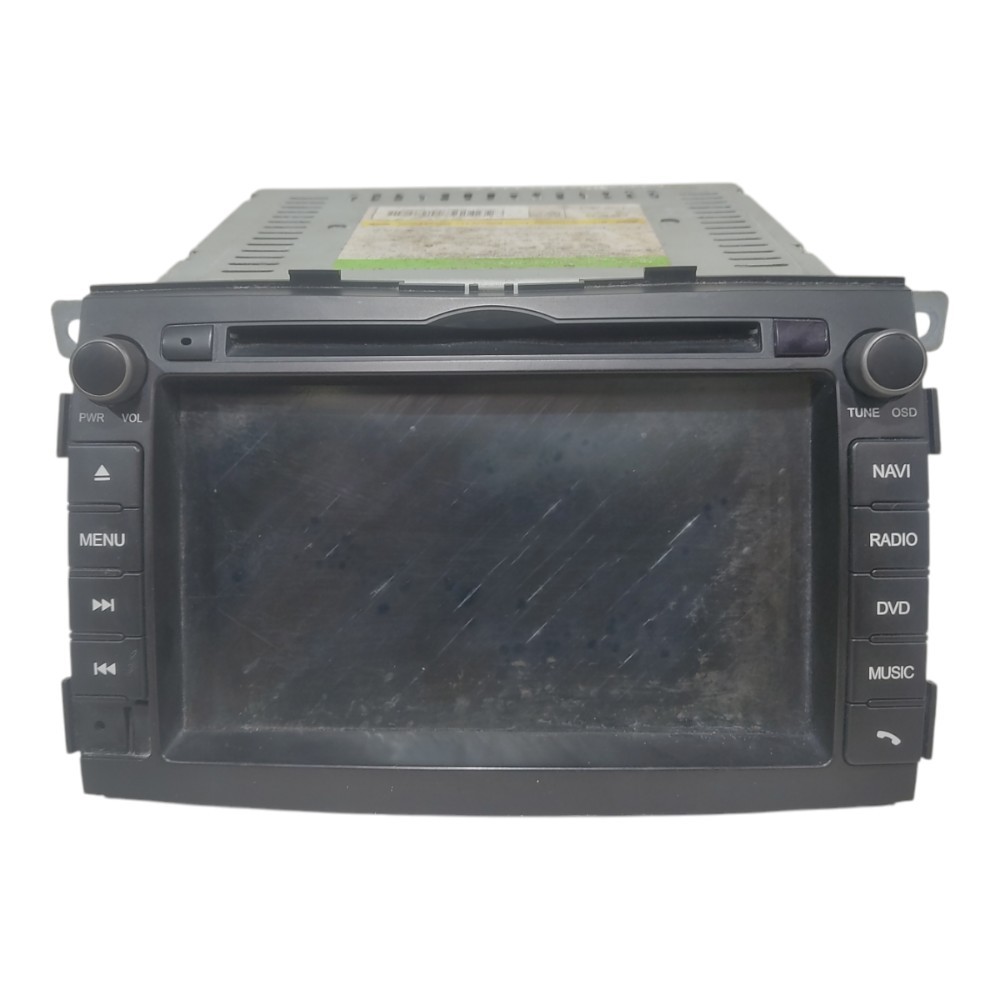 Central Multimídia Cd Player Kia Sorento 2011 P/ Peças Xx