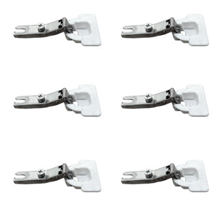 6 Dobradiças Curva 26mm Plastica para Amario Itatiaia em Oferta na Shopee