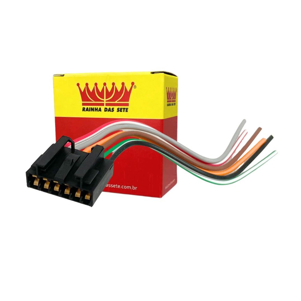 Chicote Lanterna Traseira Para Palio Hatch 1996 a 2000 Conector Chicote Palio