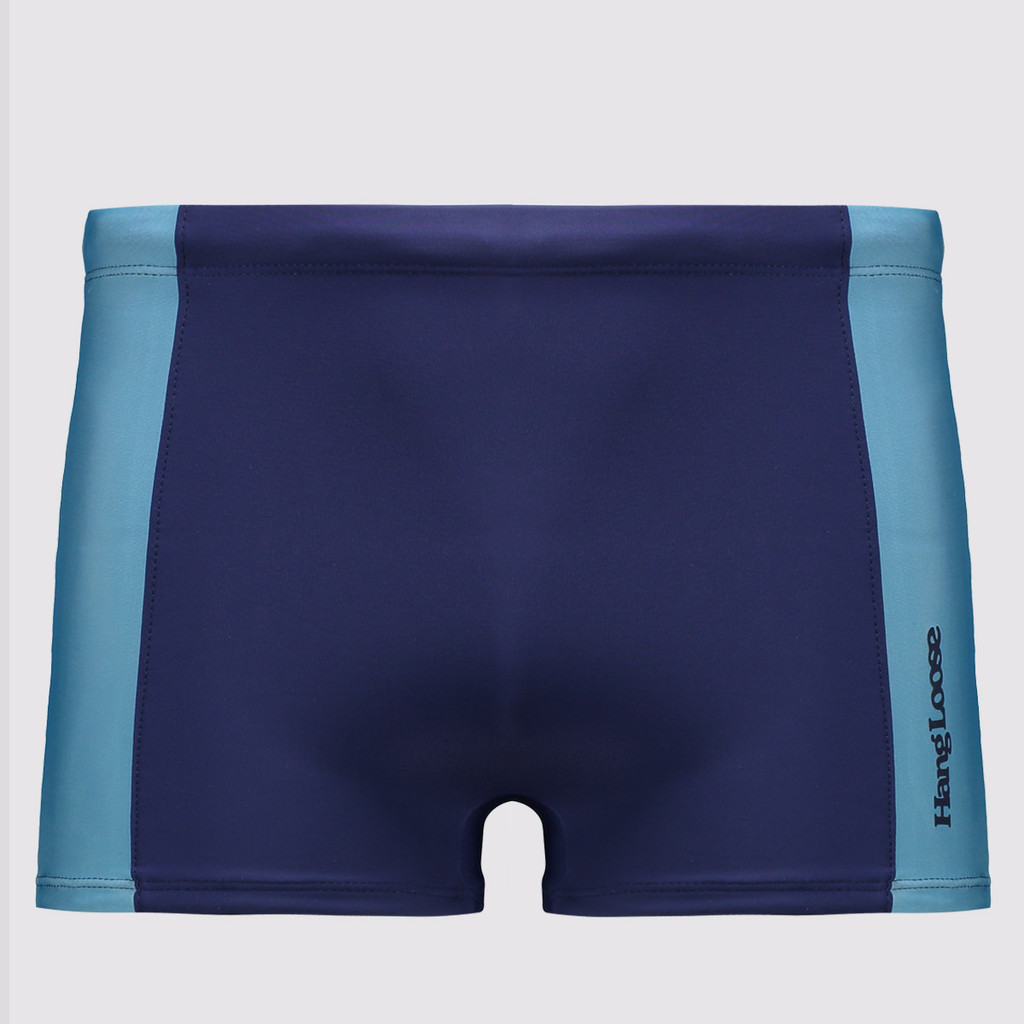 Sunga Hang Loose Boxer com Recorte Marinho