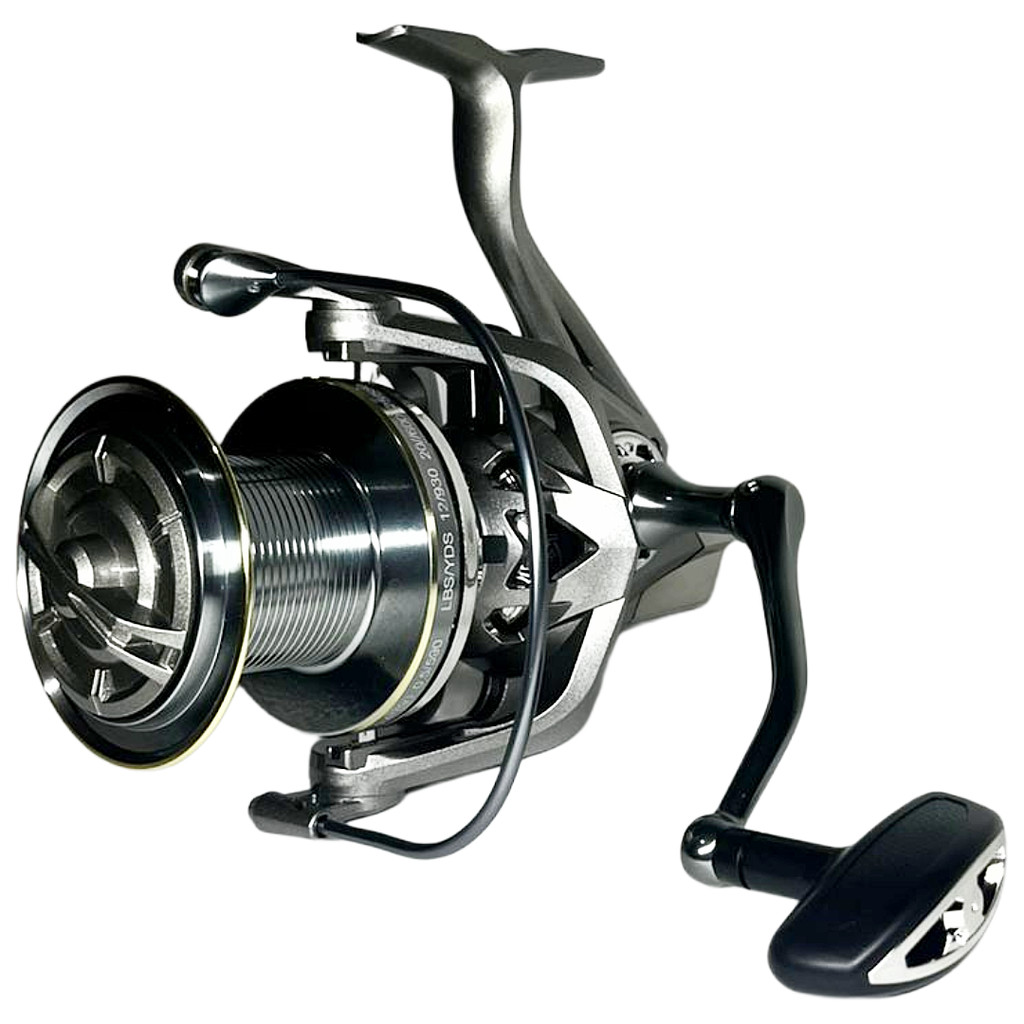 MOLINETE DE PESCA PRAIA SAHARA SPEED ELITE 10000 - 7 ROLAMENTOS - DRAG:20KG - ALUMINIO