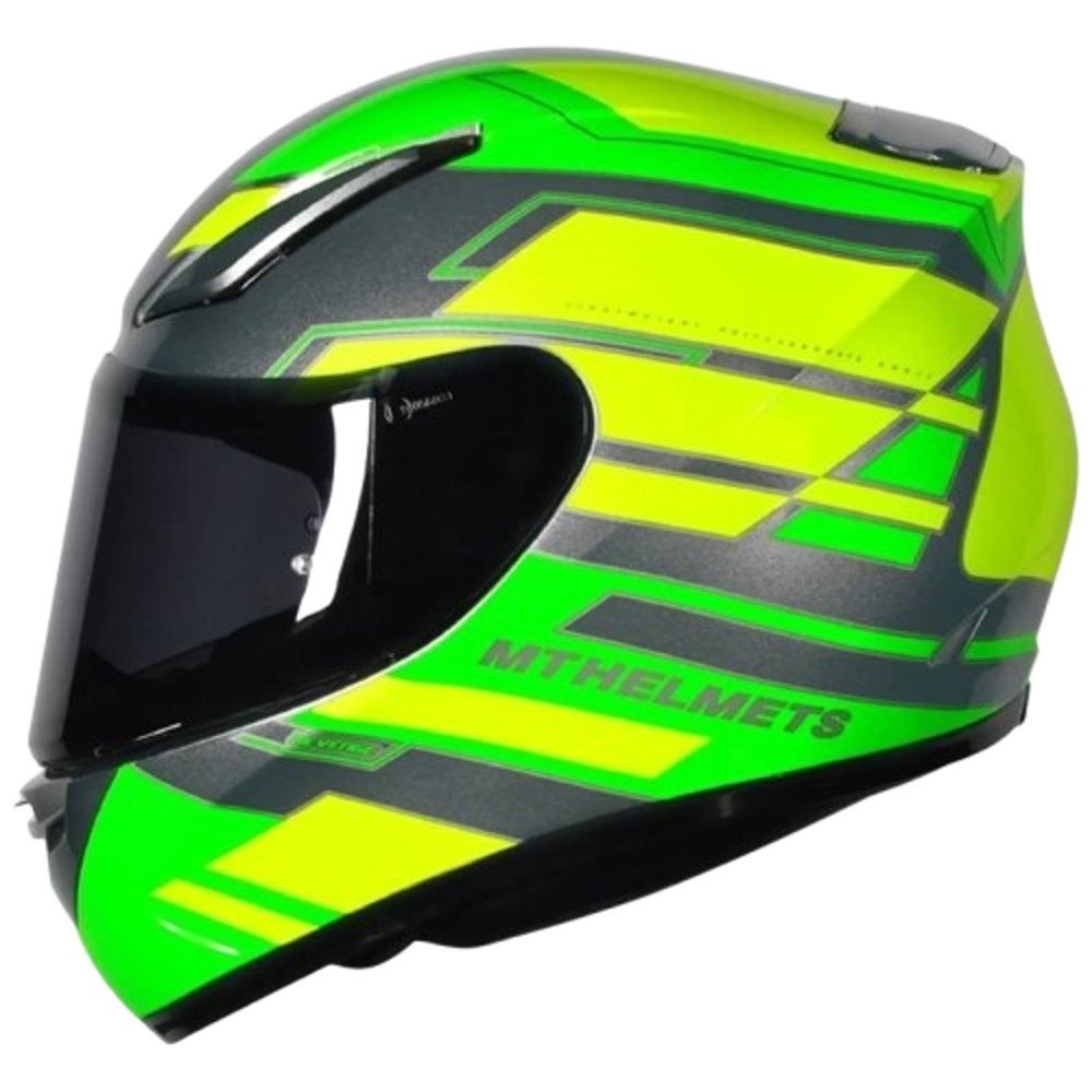 CAPACETE MT REVENGE ZUSA GREEN FLUOR 62