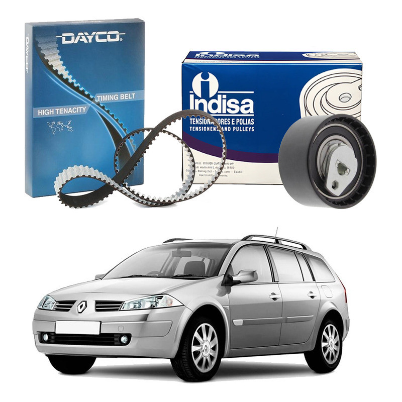 Kit Correia Dentada Tensor Megane Grand Tour 2.0 2006 A 2012