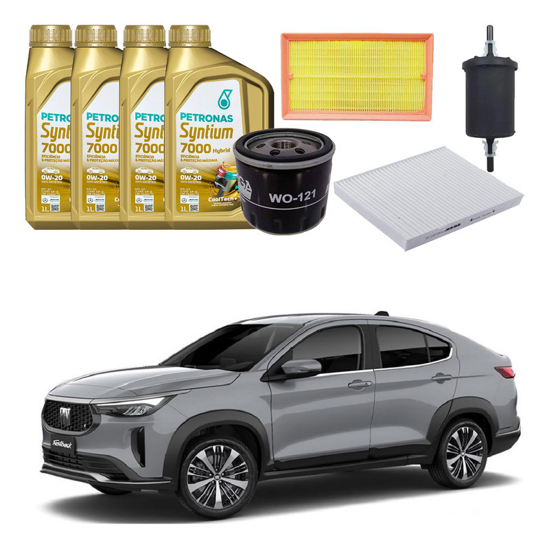Kit Revisao Fiat Fastback 1.3 16v Turbo 2022 A 2025