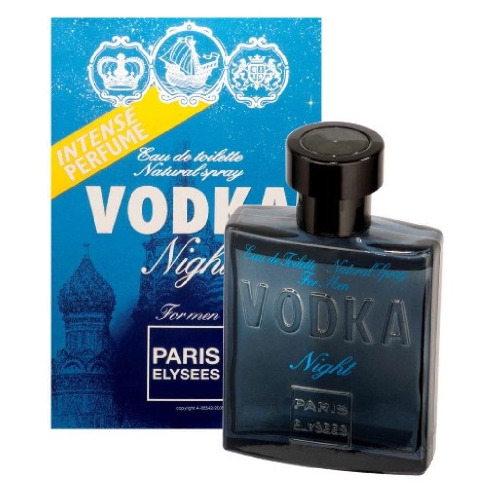 Perfume Vodka Night Paris Elysees Eau de Toilette 100ml - Masculino