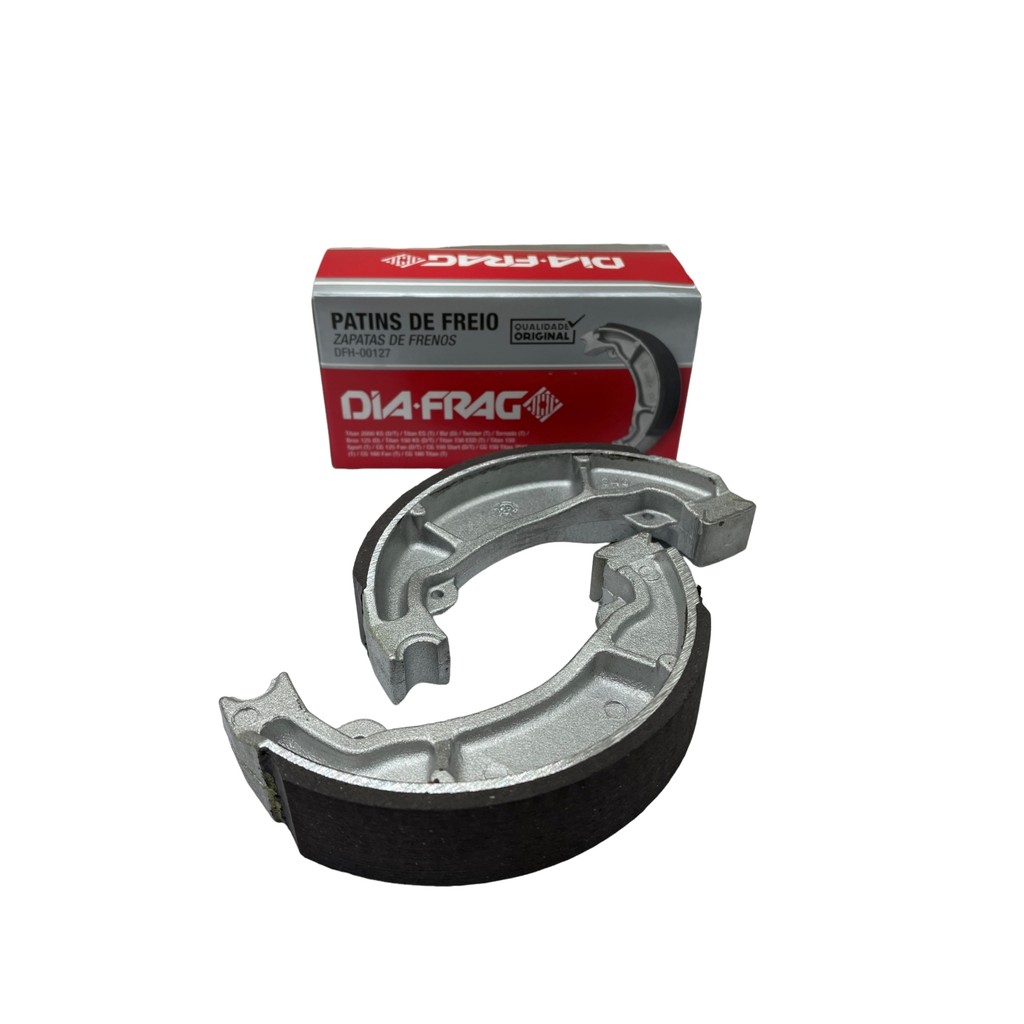 PATIM LONA FREIO DIAFRAG CG TITAN FAN PCX 150 BROS BIZ CBX250 TWISTER CB300 TORNADO em Oferta na Shopee