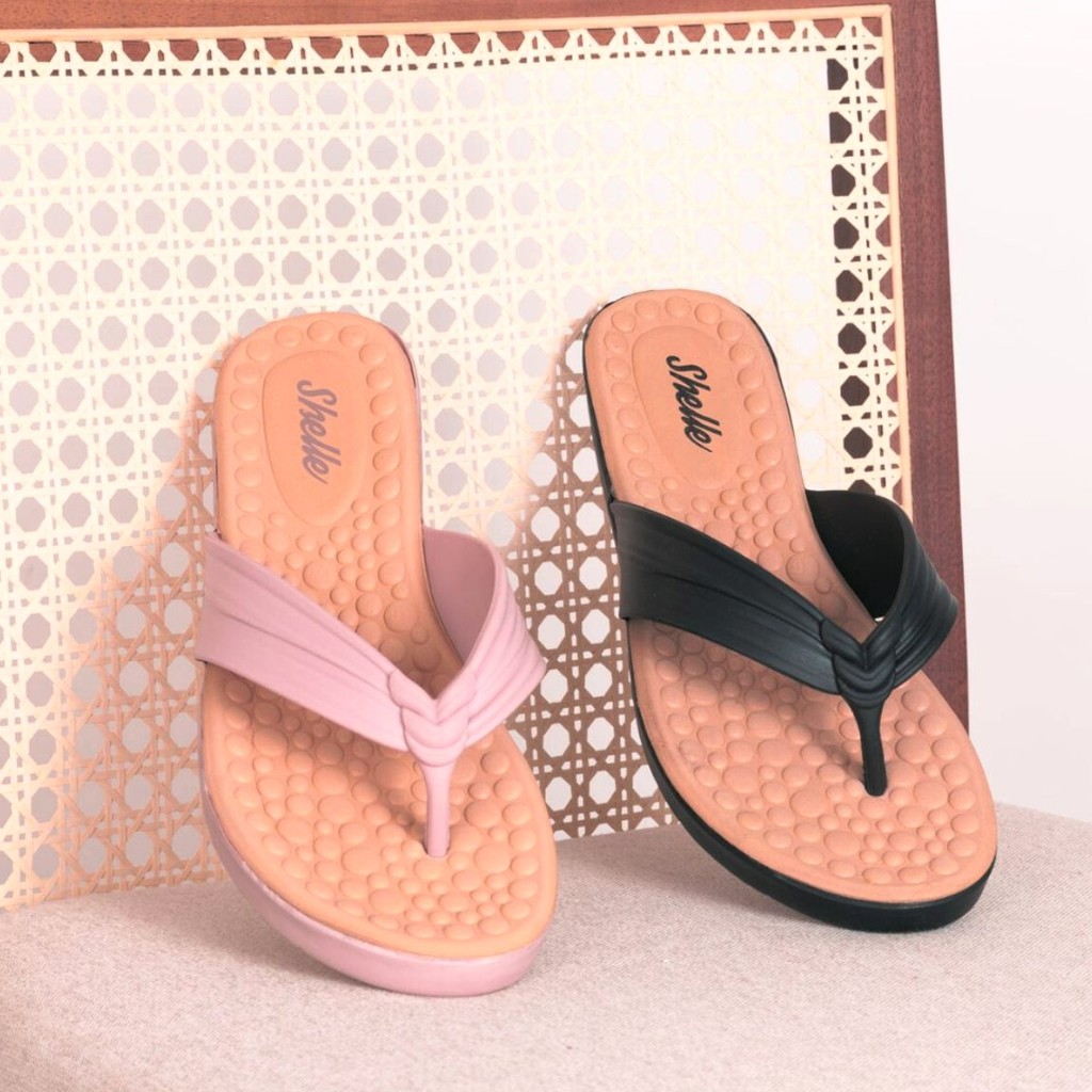 Kit 2 Sandália Chinela rasteirinha feminina palmilha Bolhas Massageadora ortopédica Esporão Diabete