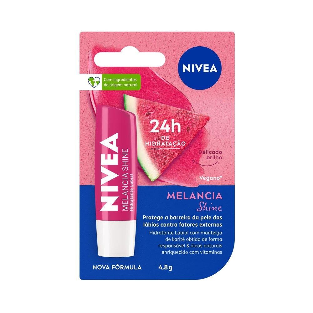 Hidratante Labial Nivea Melancia Shine 4,8G
