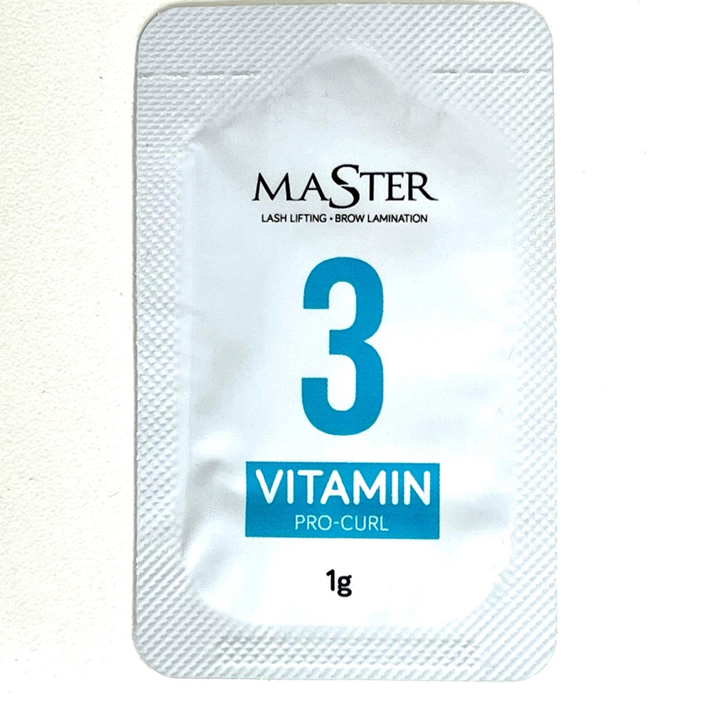 MASTER VITAMIN PRO-CURL - PASSO 3 1G com Anvisa e nova fórmula