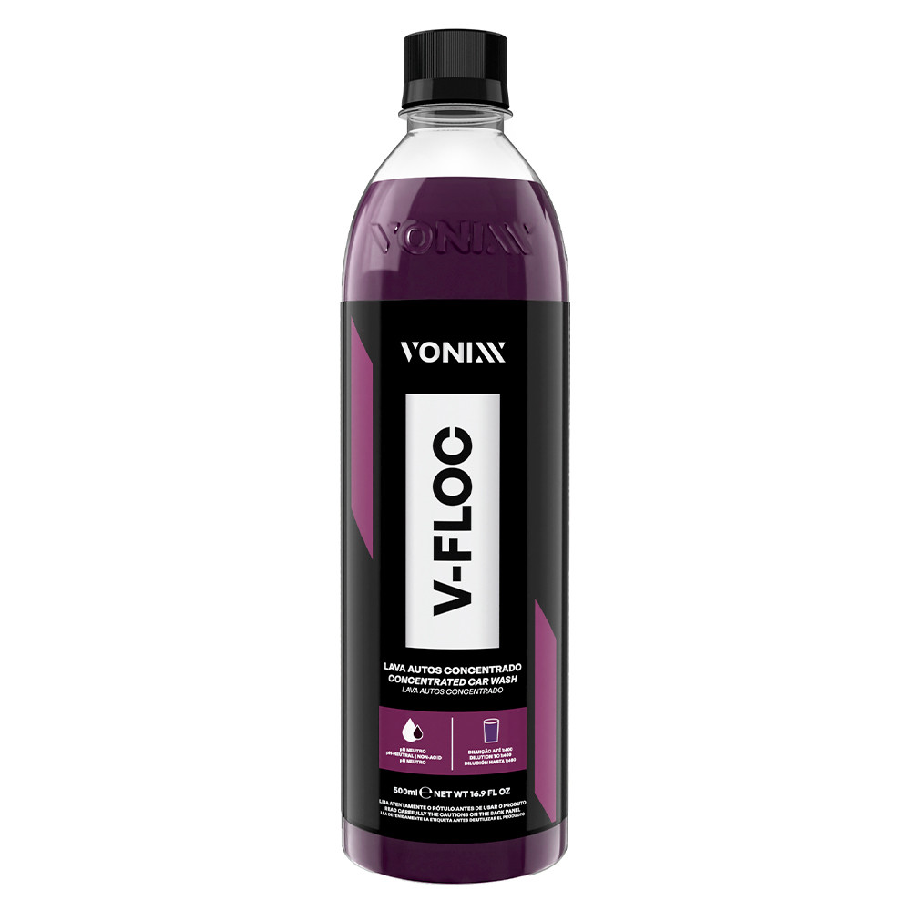 Shampoo Lava Autos Super Concentrado V-FLOC 500ml Vonixx