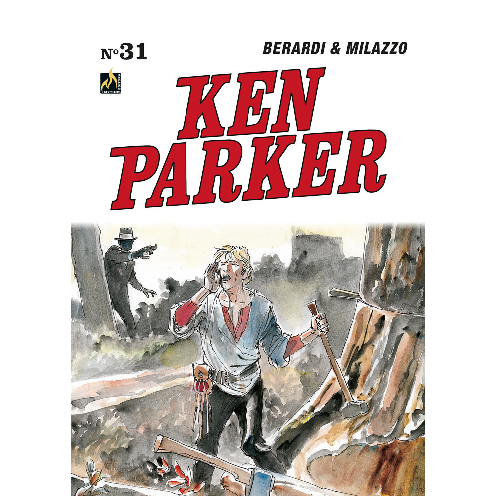 Capa do livro Comics - Ken Parker vol. 31 - por Giancarlo Berardi - Mythos Editora