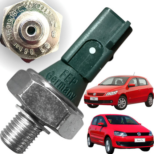 Sensor Interruptor De Óleo VW Gol G5 G6 Fox Polo Voyage Golf em Oferta na Shopee
