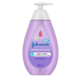 Sabonete Líquido Johnson's Baby Hora do Sono 400ml em Oferta na Shopee