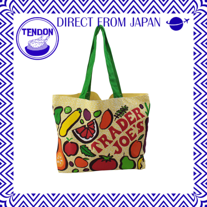 【DIRETO DO JAPÃO】Trader Joe's Bolsa Tote Frutas [Importação Paralela]