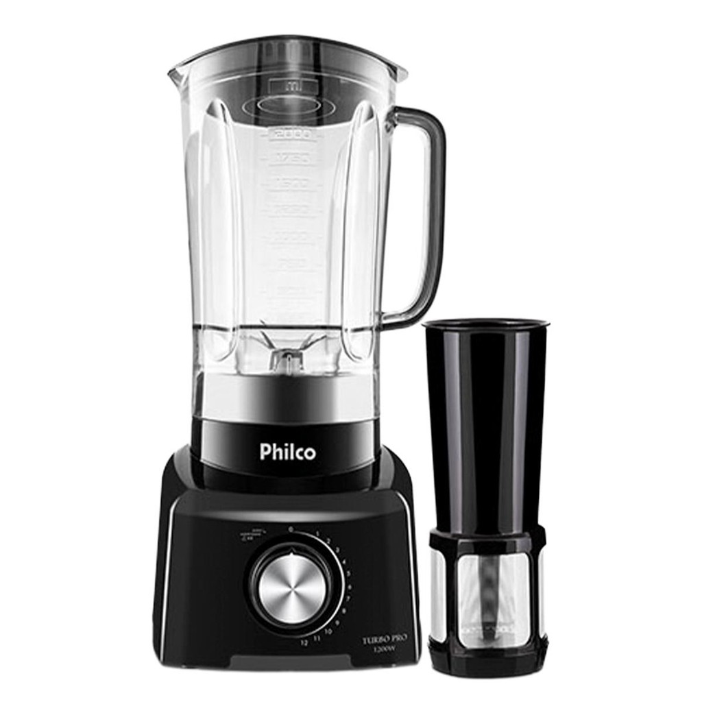 Liquidificador Turbo Pro 2L 12 Velocidades 1200W - Philco em Oferta na Shopee