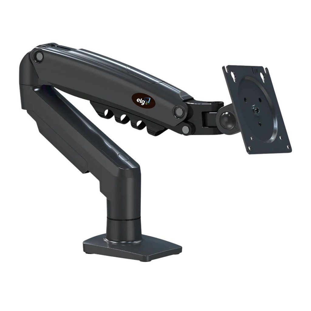 Suporte Articulado de Mesa ELG F80N Ergonômico TV e Monitor 17" A 35'' Padrão de Fixação VESA