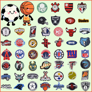 Decoração De Sapato Para Alfinetes De Tamanco , Futebol , Basquete , Botão DIY em Oferta na Shopee