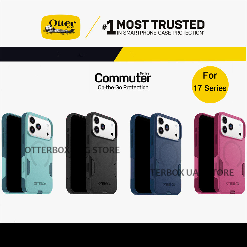 OtterBox Para iPhone 17 16 Pro Max/Plus/15 14/13 12 Commuter Com Caixa De Série Magnética