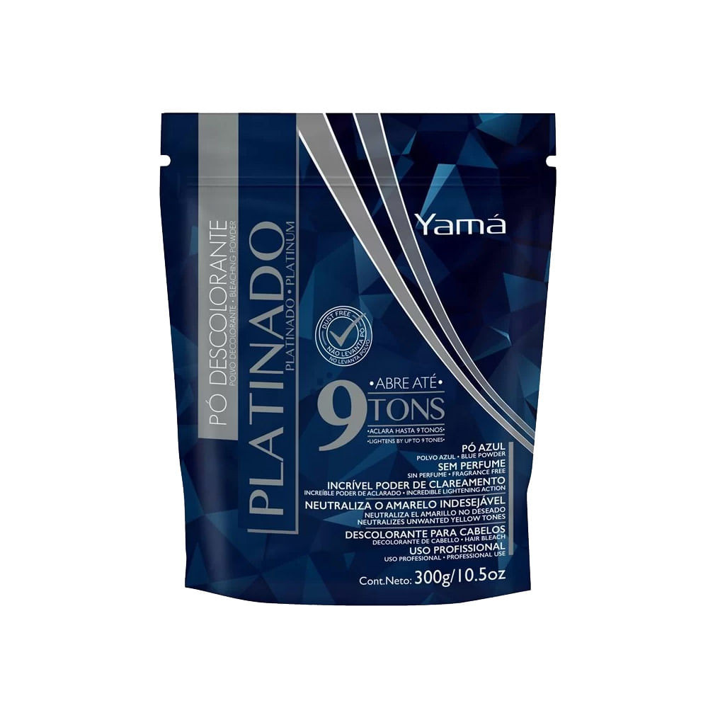 Descolorante Yamá Platinado Refil 300g em Oferta na Shopee